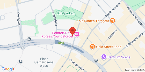 Map displaying event location