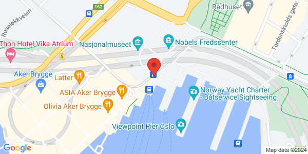 Map displaying event location