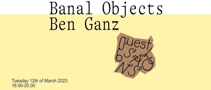 Grafill Grafisk Design: Ben Ganz