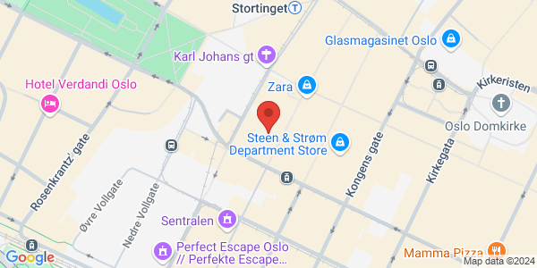 Map displaying event location