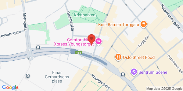 Map displaying event location