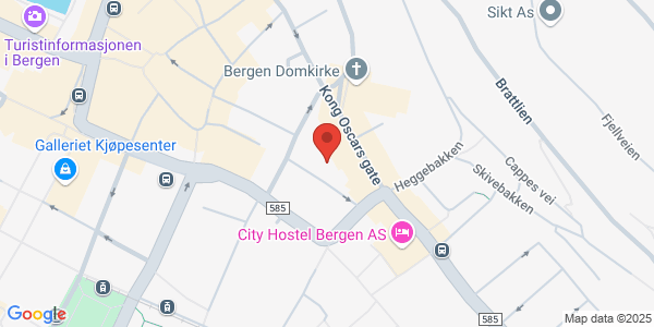 Map displaying event location