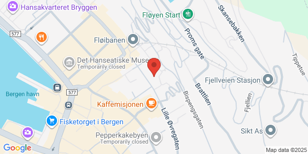 Map displaying event location