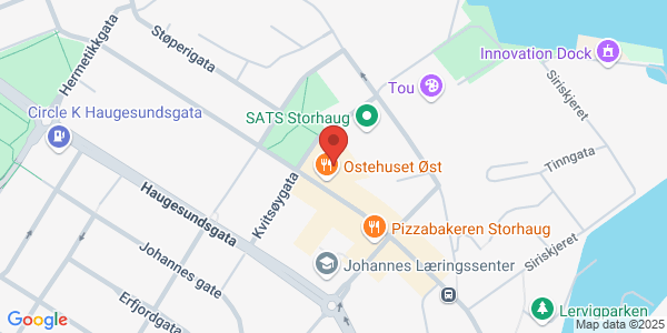 Map displaying event location
