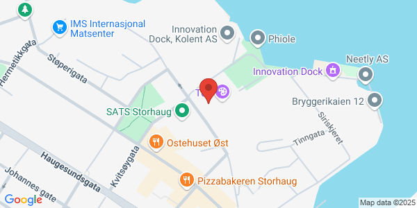 Map displaying event location