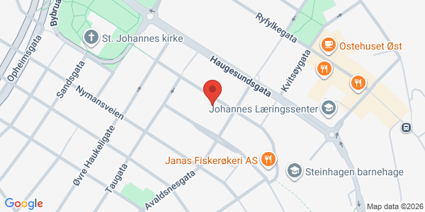 Kart som viser hvor arrangementet foregår