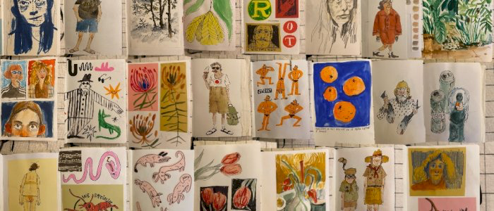 Skissebokworkshop med Kjersti Synneva Moen