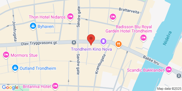 Map displaying event location