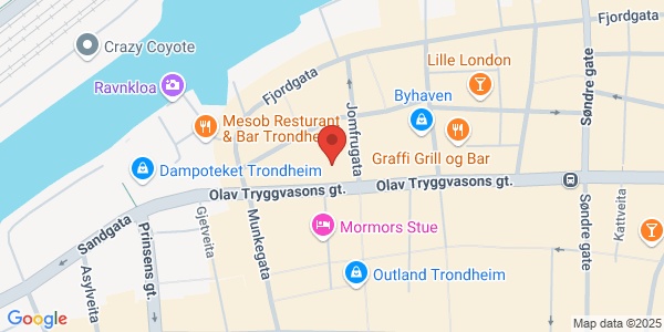 Map displaying event location