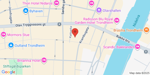 Map displaying event location