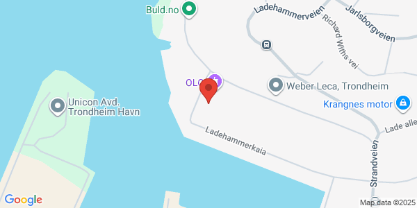 Map displaying event location