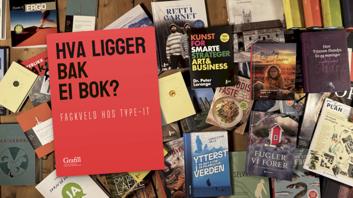 Hva ligger bak ei bok?