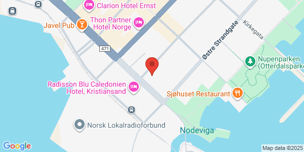 Map displaying event location