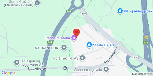 Map displaying event location