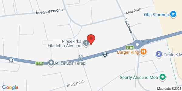 Map displaying event location