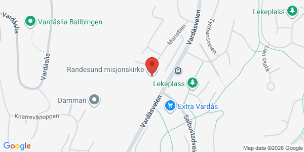 Map displaying event location