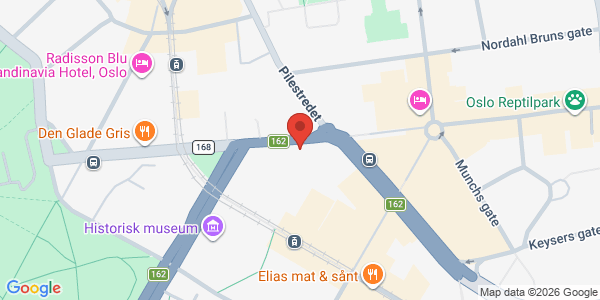 Map displaying event location
