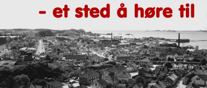 "- et sted å høre til"        En nabolagsvandring.