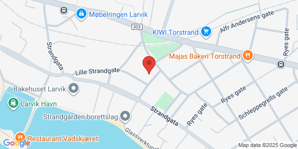 Map displaying event location