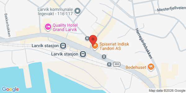 Map displaying event location