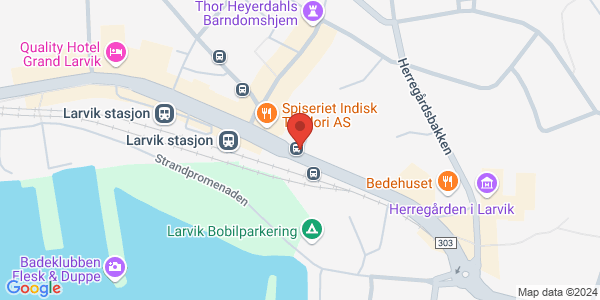 Map displaying event location