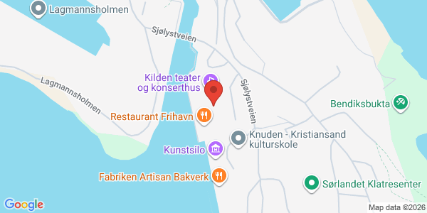 Kart som viser hvor arrangementet foregår
