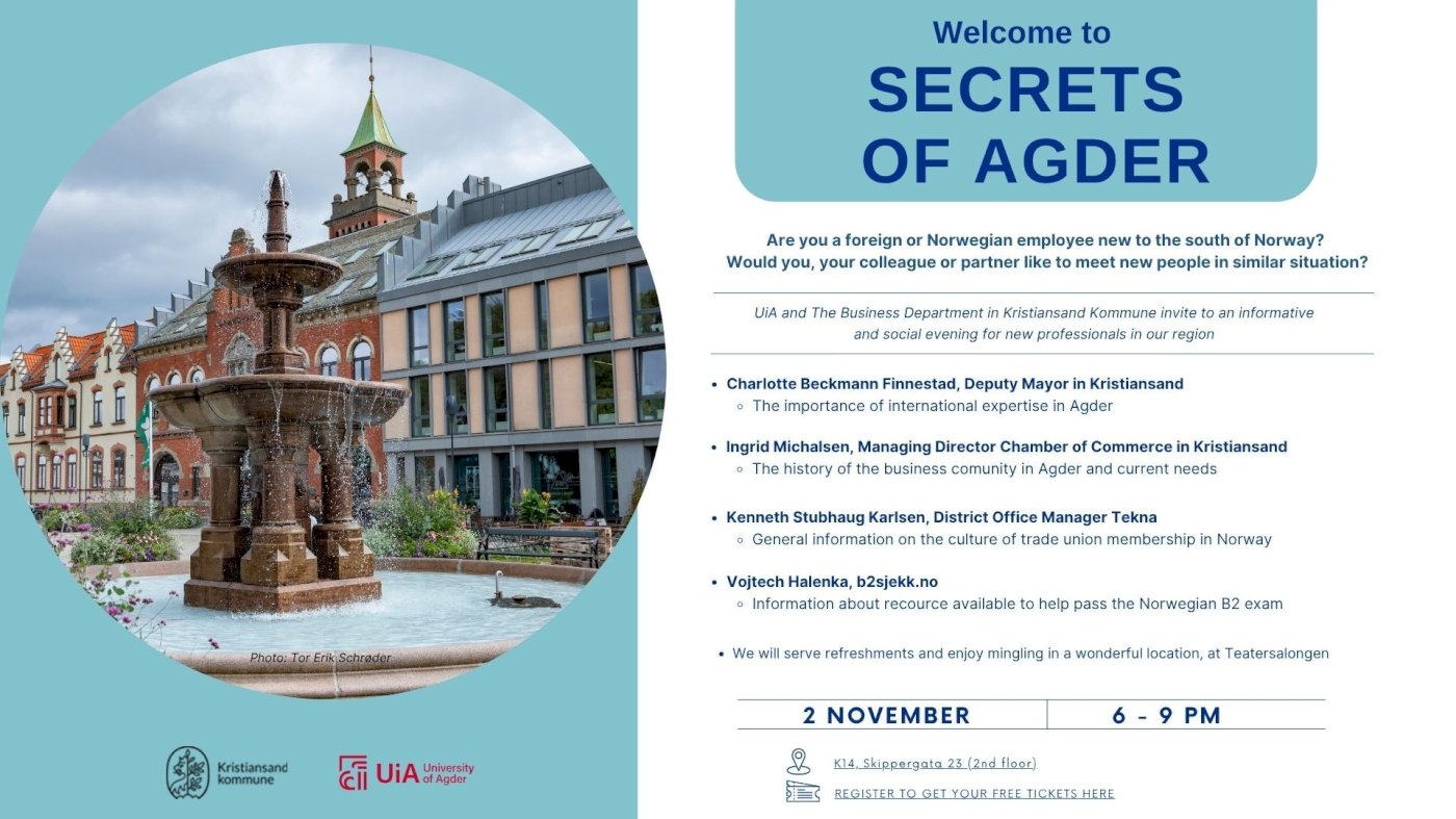Secrets of Agder 02.11.2026