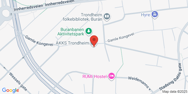 Map displaying event location