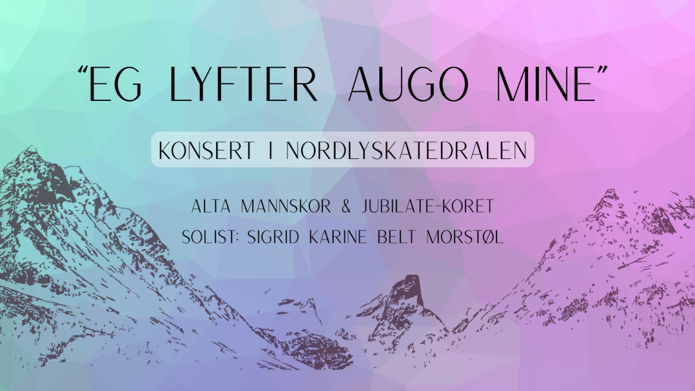 Eg lyfter augo mine