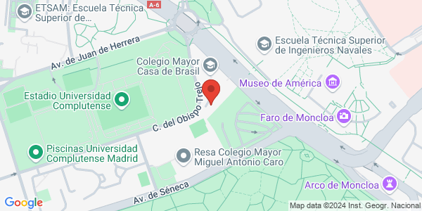 Map displaying event location