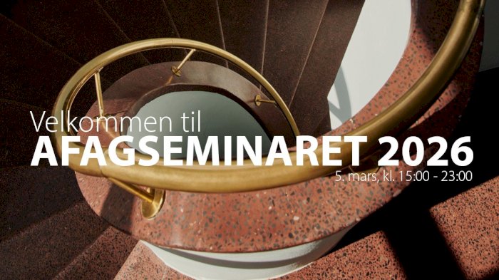 AFAGSEMINARET 2026