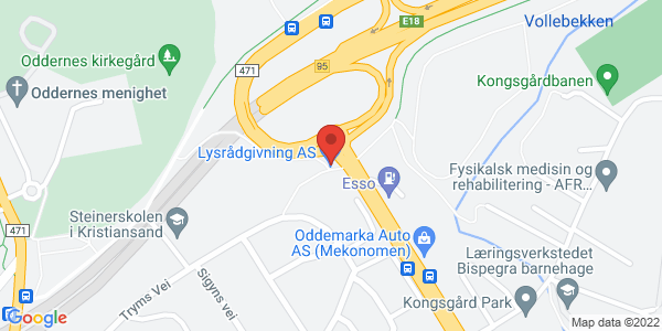 Map displaying event location