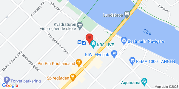 Map displaying event location