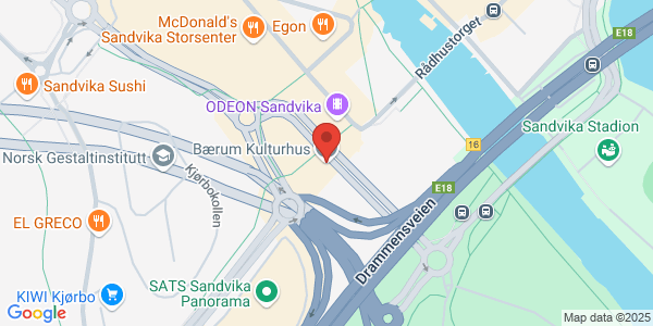 Map displaying event location