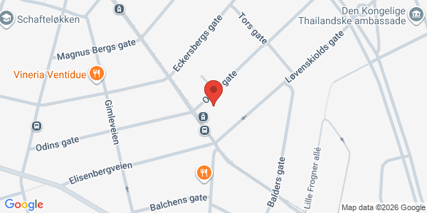 Map displaying event location