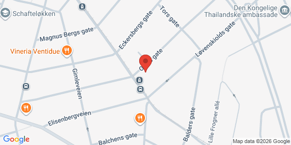 Map displaying event location