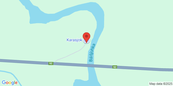 Map displaying event location