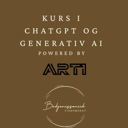 Kurs i ChatGPT og generativ AI powered by Arti Consult