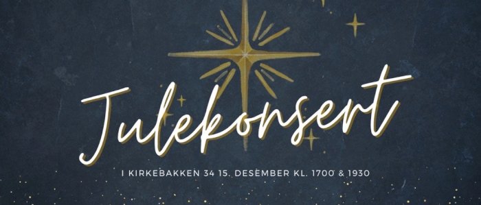 Julekonsert 15. desember 1700 & 1930