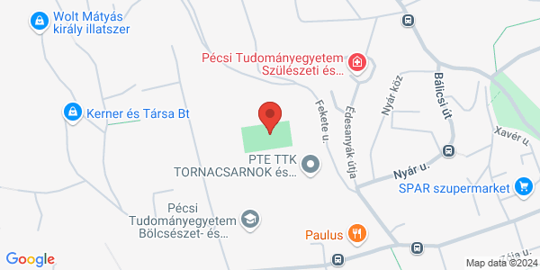 Map displaying event location