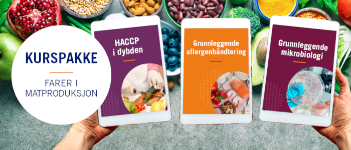 Kurspakke: farer i matproduksjon