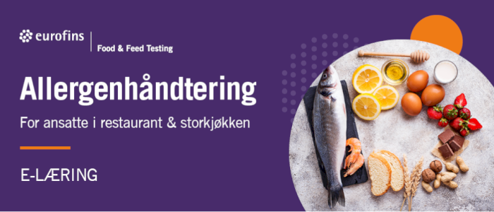 Grunnleggende allergenhåndtering i restaurant/storkjøkken