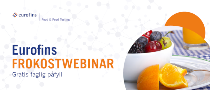 Gratis frokostwebinar med dagsaktuelle tema innen mattrygghet