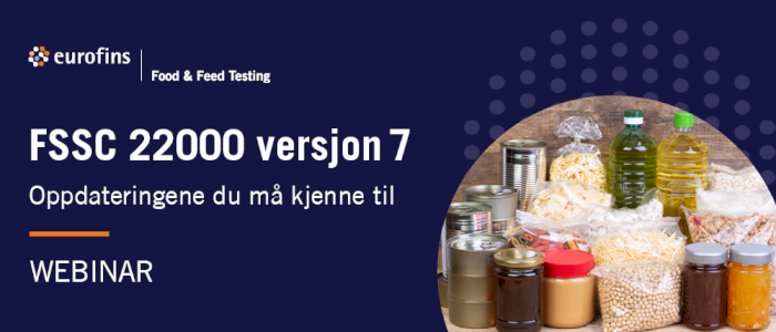 Webinar: FSSC 22000 versjon 7 – oppdateringene du må kjenne til