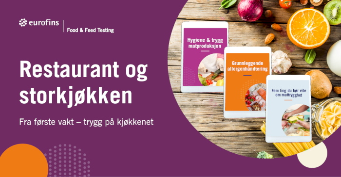 Fra første vakt – trygg på kjøkkenet
