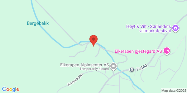 Map displaying event location