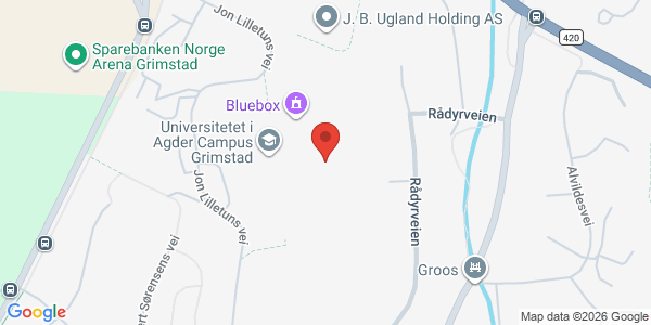 Map displaying event location