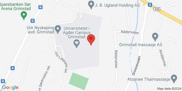 Map displaying event location