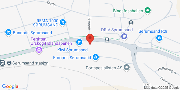 Map displaying event location