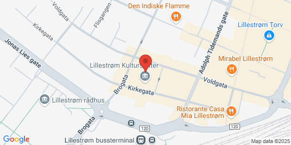 Map displaying event location